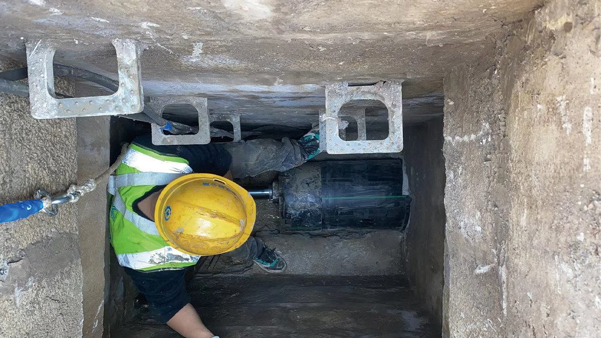 建水HDPE短管内衬法